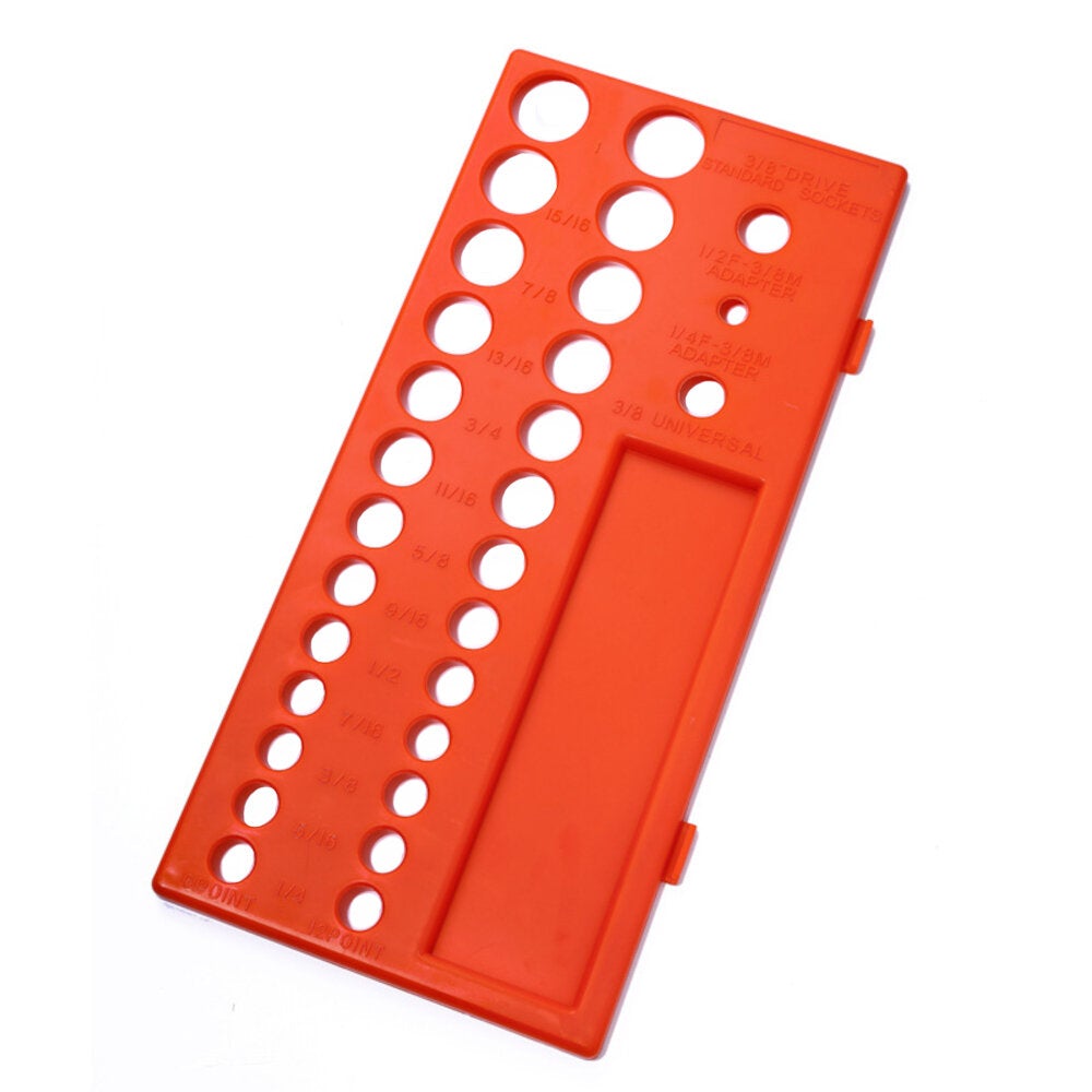 3pcs Multifunctional Sleeve Socket Organizer Tray Rack Storage Holder Metric Imperial Storage Holder