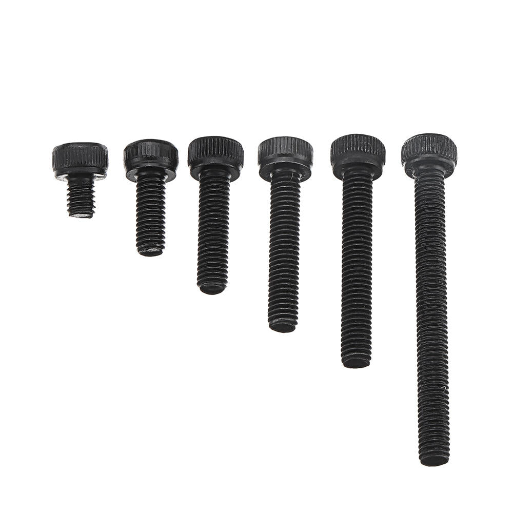 1080Pcs M2 M3 M4 Hex Socket Cap Head Screw Carbon Steel 12.9 Grade Bolt Nut Assortment Kit 4-30mm