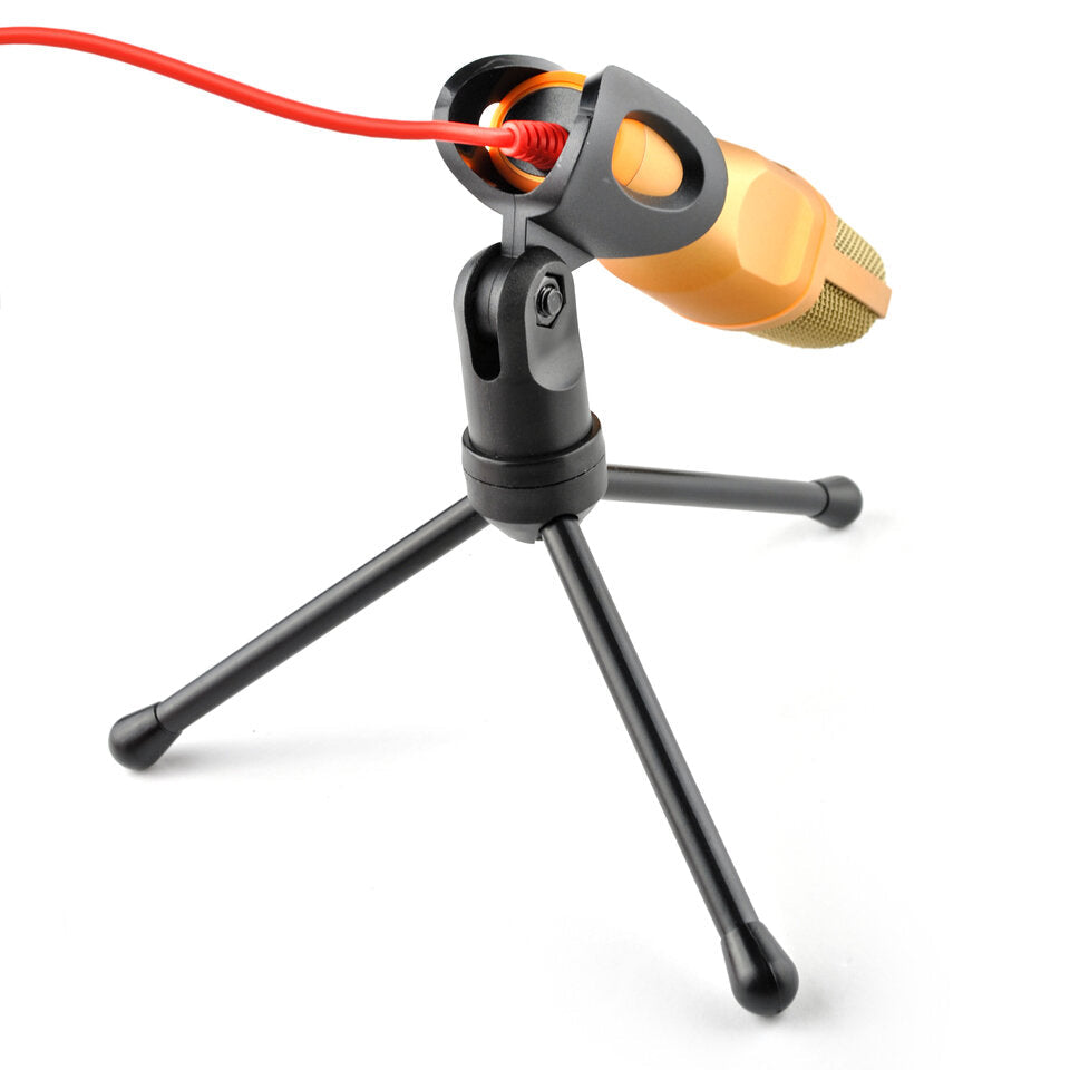 Professional Condenser Microphone for computer Laptop Singing Speech Meeting Desktop Studio 3.5mm