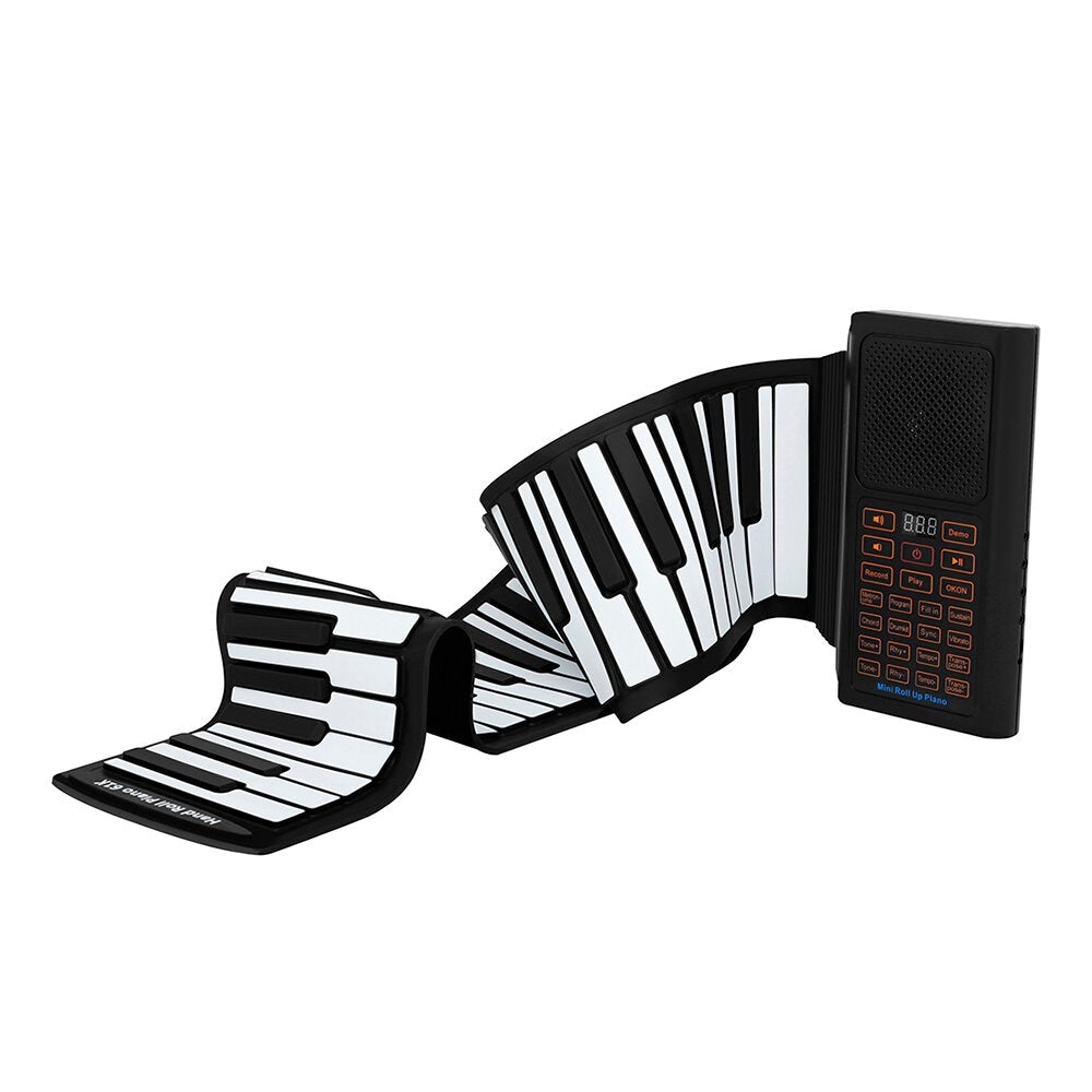 61 Standard Keys Foldable Hand roll piano