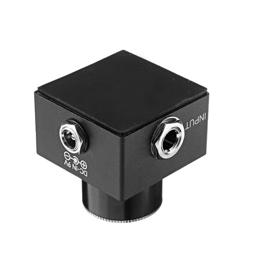 Mini Pedal Tuner for Chromatic Mute Tuning HD LED Display Adjustable A4 Range Value 430-449Hz Accessories