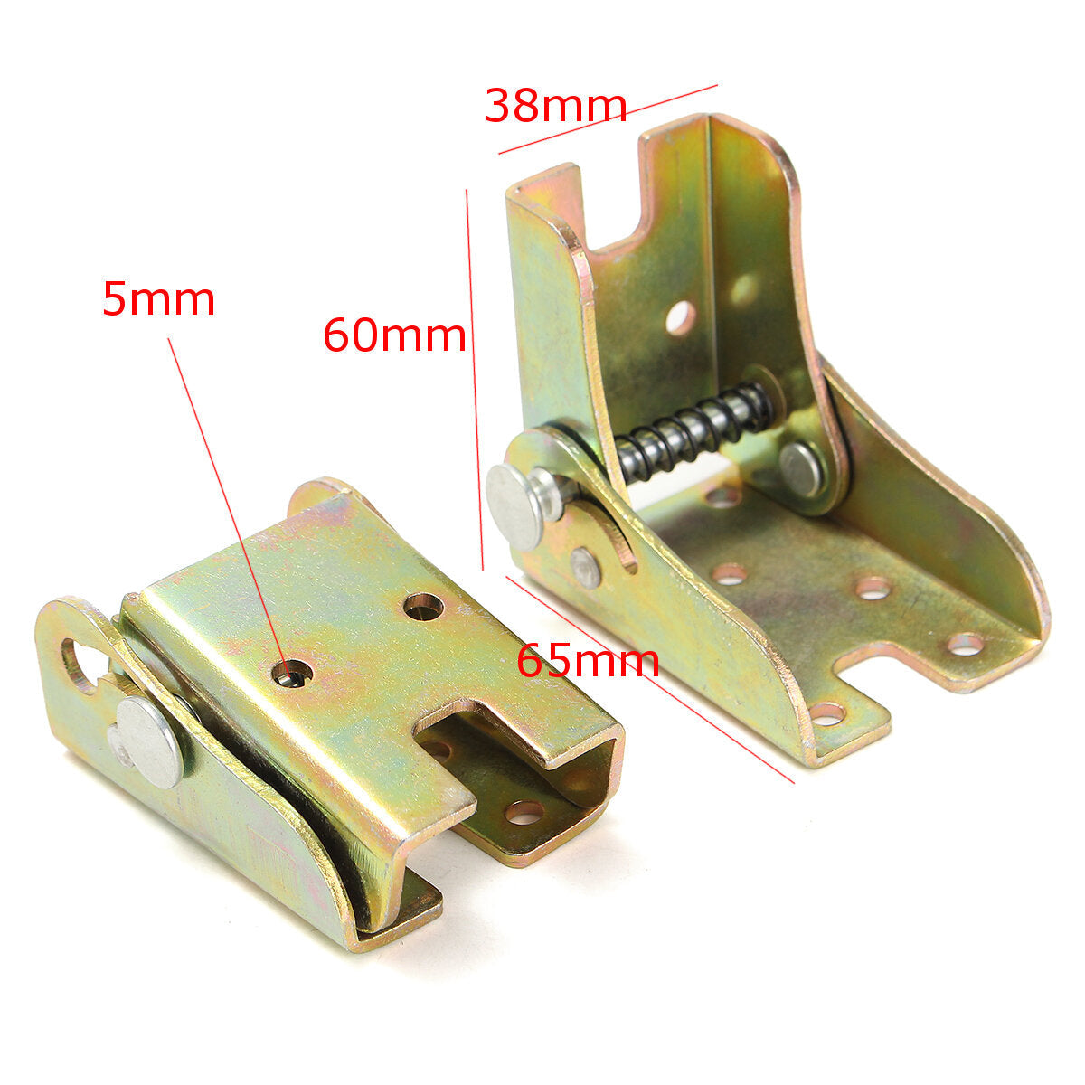 Furniture Bracket Folding Feet Hinges Self Lock Zinc Alloy for Table Leg Bracket