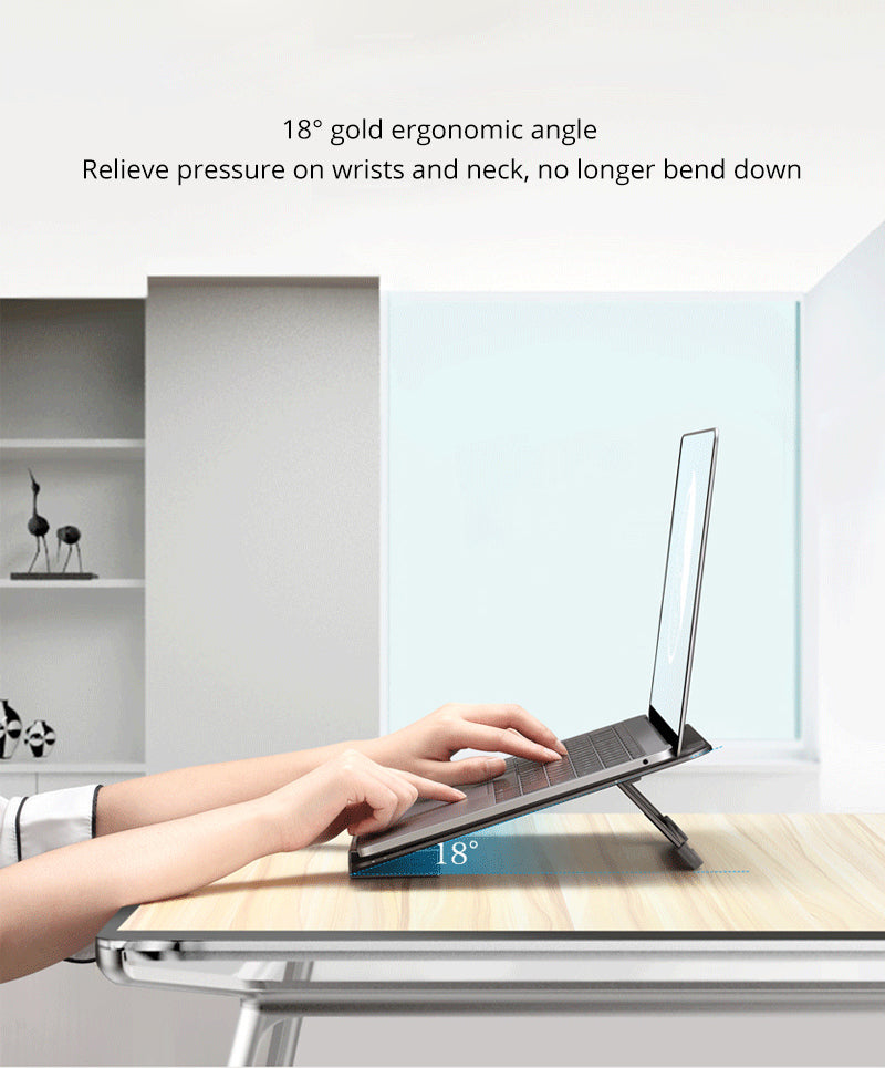 Multifunctional 12-IN-1 Type-C Docking Station Converter With Macbook Cooling Holder
