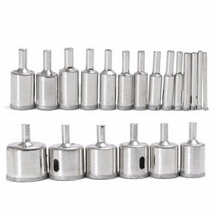 20pcs 4-40mm Diamond Hole Saw Drill Bit Set for Tiles Ceramic Glass Marble