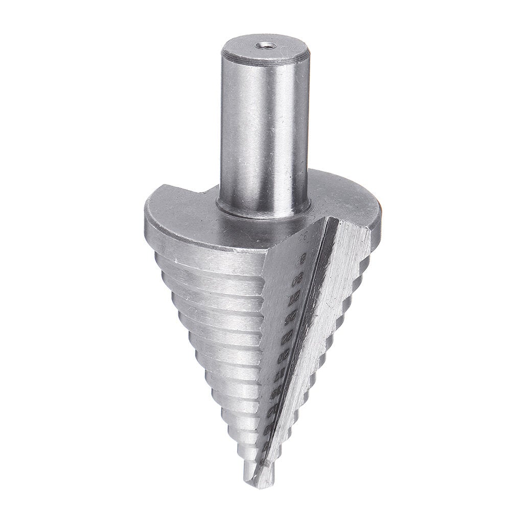 5-35mm HSS Step Drill Bit High Speed Steel Wood Hole Cutter
