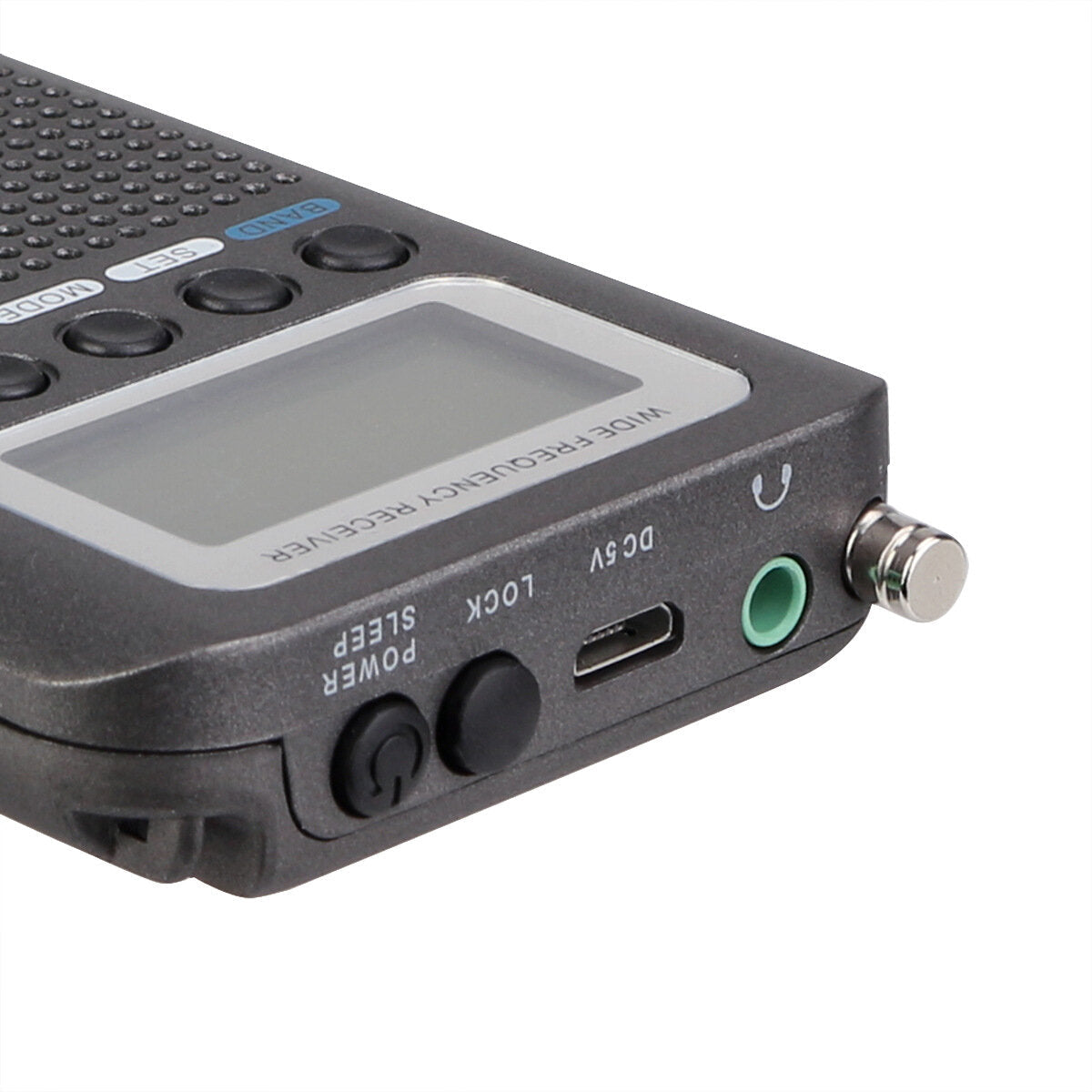 FM AM SW Digital Tuning Radio with Timer ON OFF Clock Function