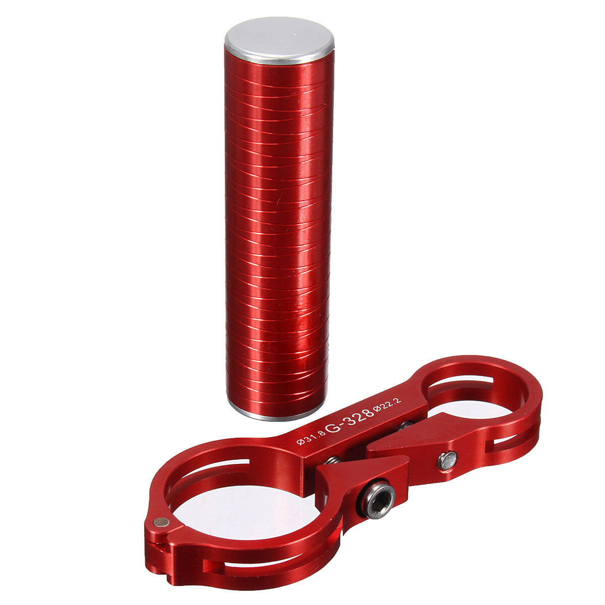 Bike Handlebar Extended Bracket Bike Headlight Mount Bar Flashlight Support Rack Alloy Fiber Stand