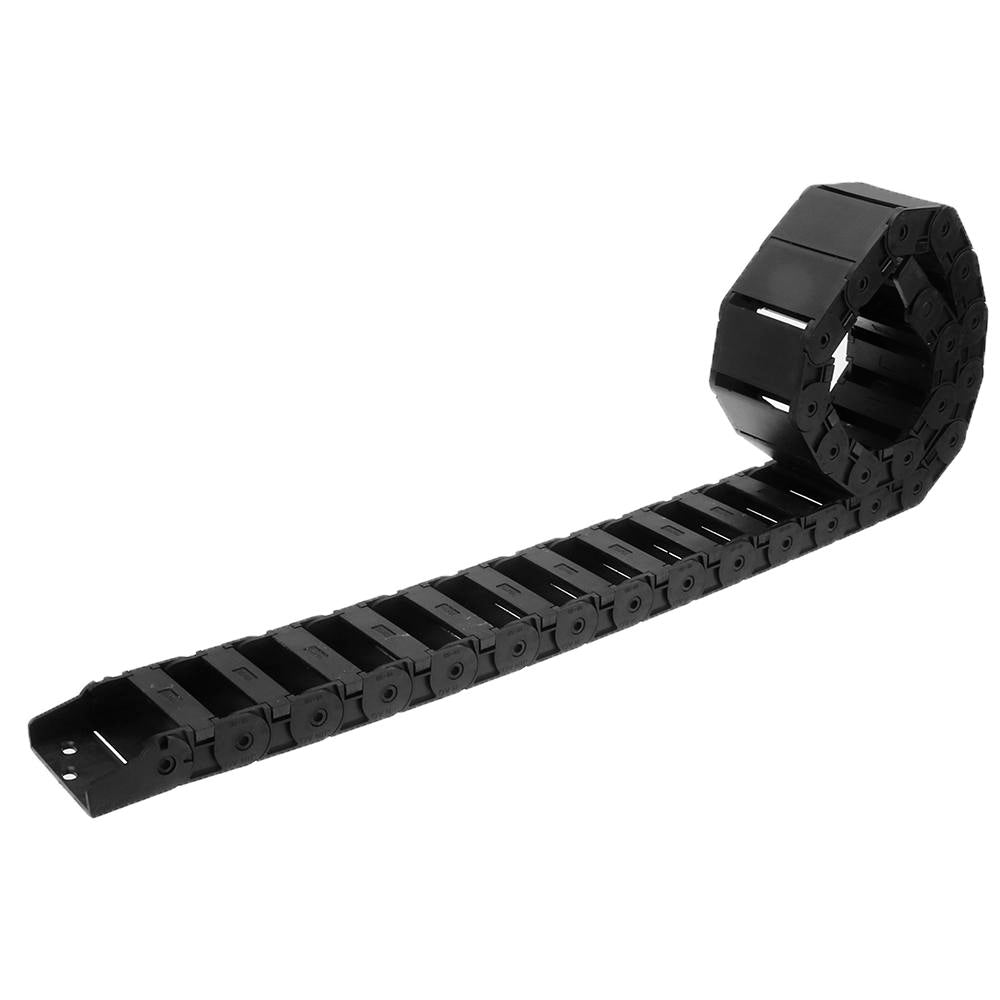 18mm x 50mm Openable Plastic Cable Drag Chain 1M Long Wire Carrier Drag Chain