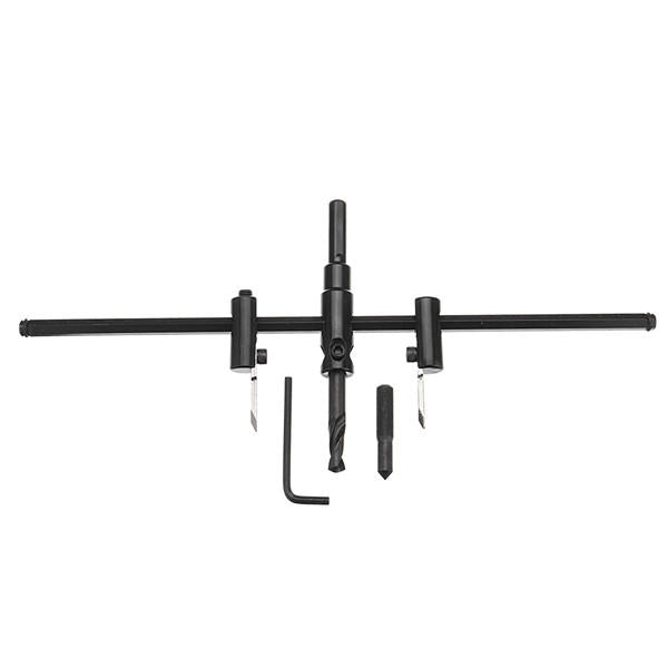 Adjustable 40-300mm Circle Hole Saw Cutter Wood Drywall Drill Bit Round Cutting Tool
