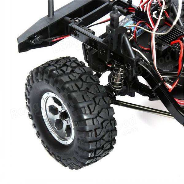 4WD 2.4G Rc Truck Car Electric Off Road Rock Crawler Climbing Racing Vehicle