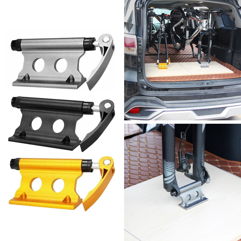 Bike Front Fork Stand Quick Release Holder Fixed Clamp