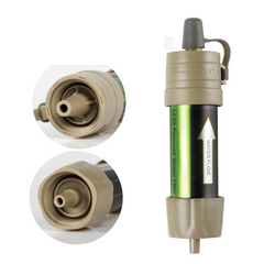Personal Camping Water Purification Filter Straw for Survival or Emergency Supplies