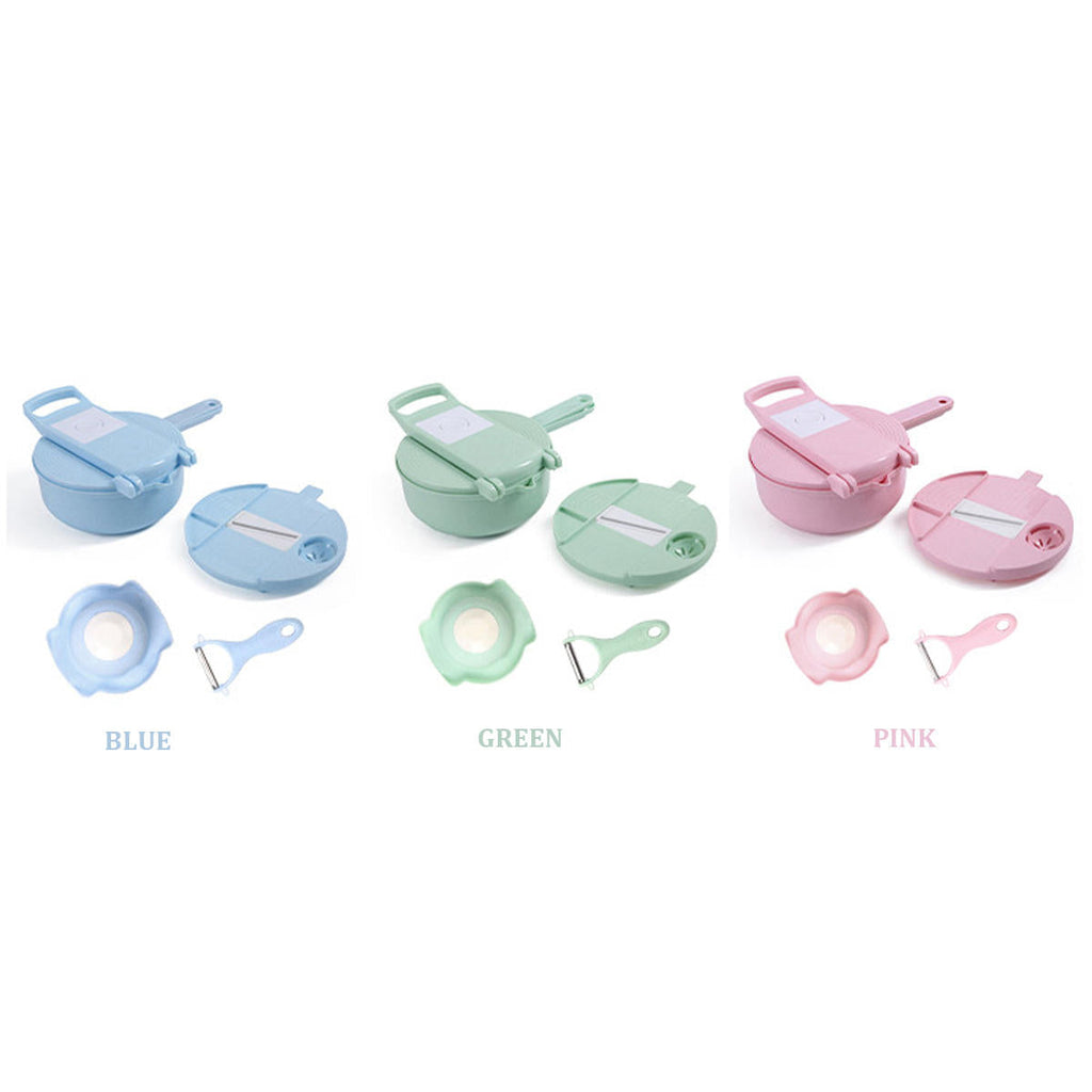 9 IN 1 Multifunctional Easy Food Chopper Cutter Vegetable Cutter Blender Chopper Slicer