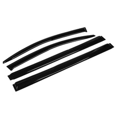 4Pcs Plastic Exterior Visor Vent For TOYOTA Sienna 2011-2018 JDM Style Shades Window Sun Rain Guard Deflector