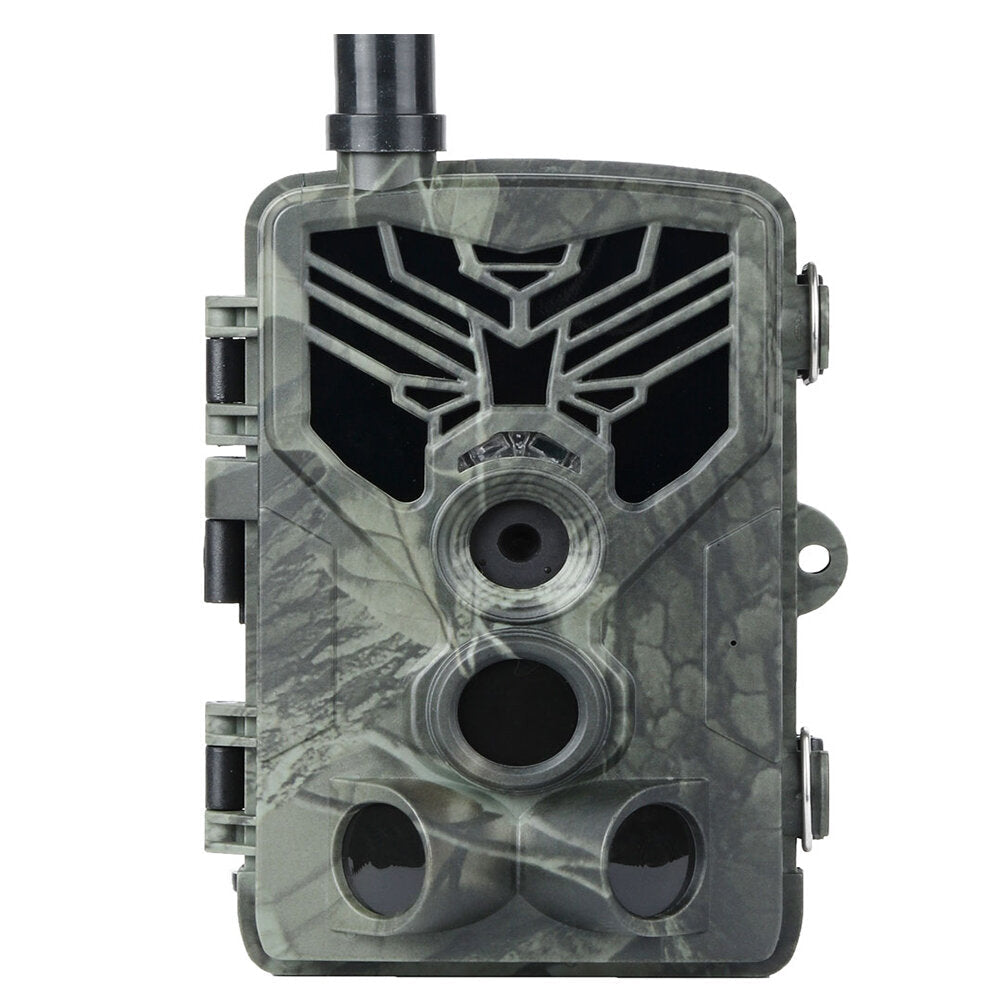 Hunting Camera Trail Camera Waterproof 30MP HD 4K Infrared Heat Sensing Night Vision Support APP for Wildlife Outdoor Photography Monitoring