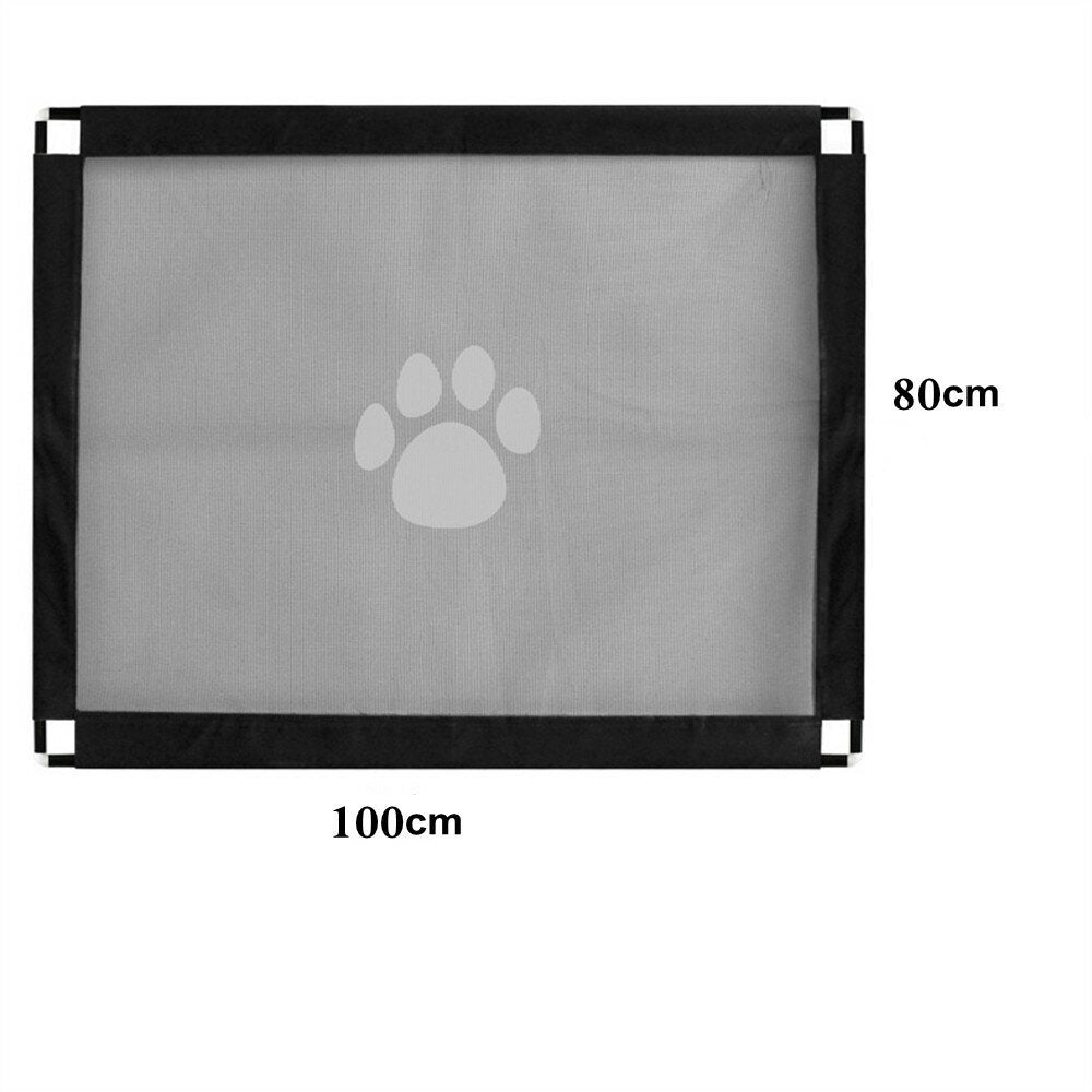 Pet Barrier Fences Portable Folding Mesh Dog Gate Pet Separation Safety Guard Isolated Fence