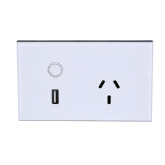 WiFi 2.4G 110V-240V US Standard Smart Switch Electrical Socket Wifi USB Wall Socket