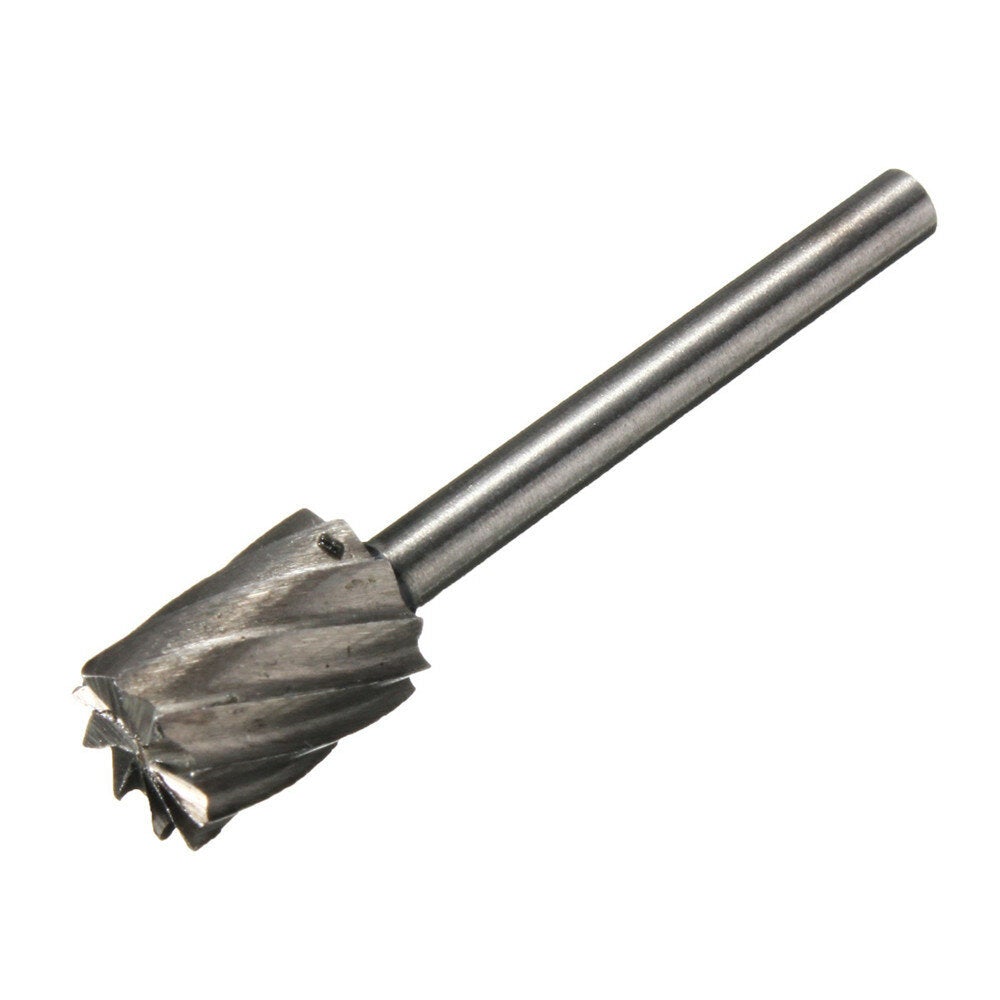 10pcs 1/8 Inch Shank Milling Rotary File Burrs Set Wood Carving Rasps Router Bits Grinding Head