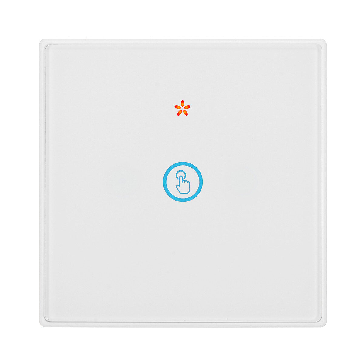 Smart WIFI Crystal Glass Panel Switch Light Touch Screen Wall Decoration 1/2 Gang