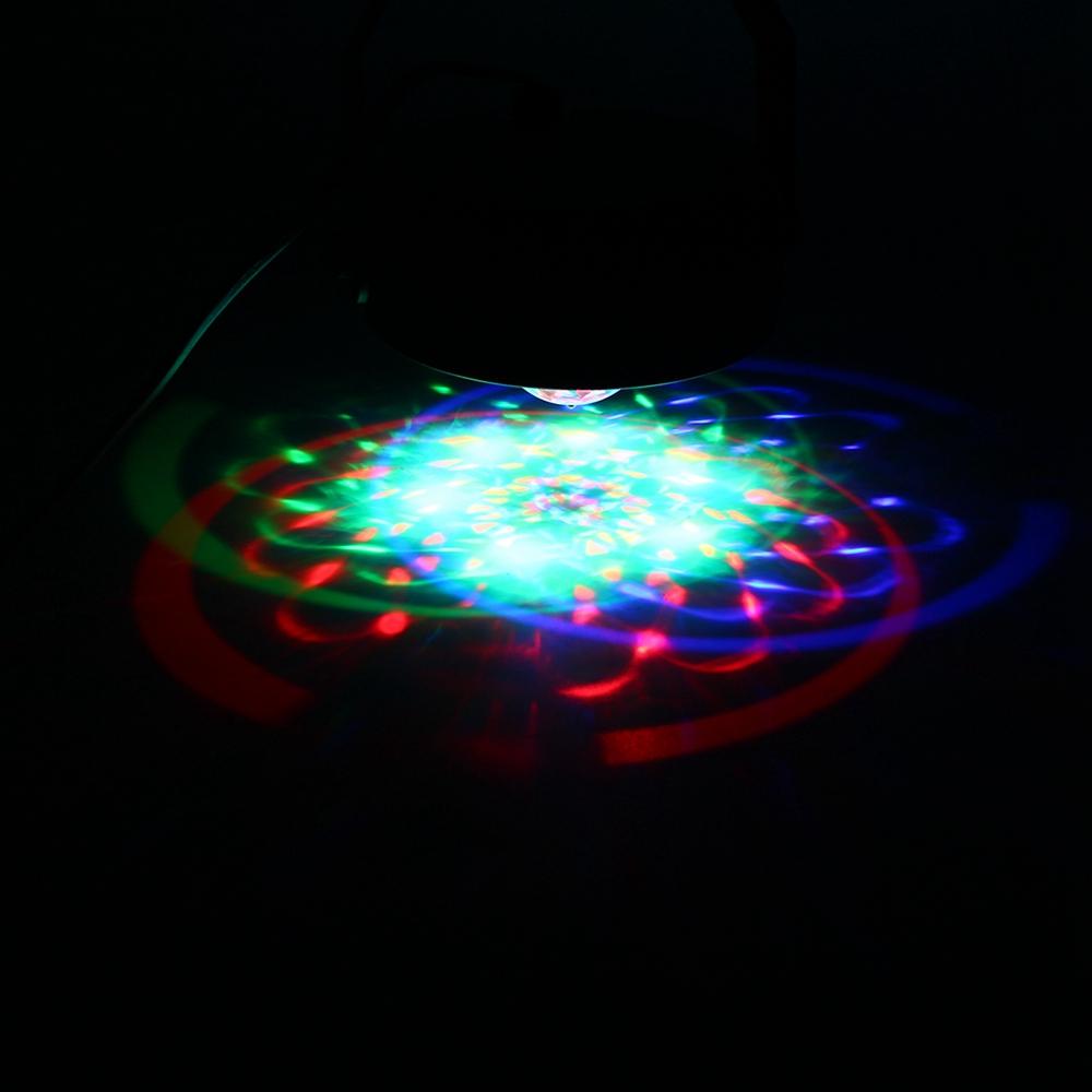 RGB LED Stage Light Strobe Light Crystal Ball Party Club DJ Disco Atmostphere Light AC90-265V