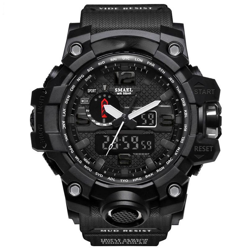 Waterproof Sport Dual Display Watch