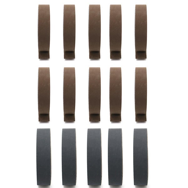 15pcs 25x762mm Sanding Belts 600/800/1000 Grit Aluminum Oxide Sanding Belts