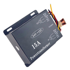 Vehicle Car DC 24V to 12V 6A 10A 15A 20A 30A Power Supply Transformer Converter