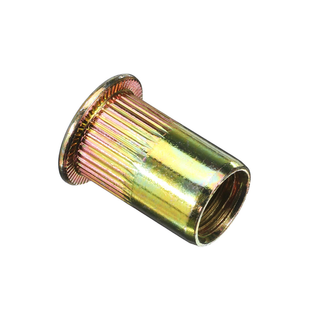 175Pcs Mixed Zinc Plated Threaded Rivnuts Blindnuts Nutserts M3-M10 Insert Rivet Nut Assortment Kit