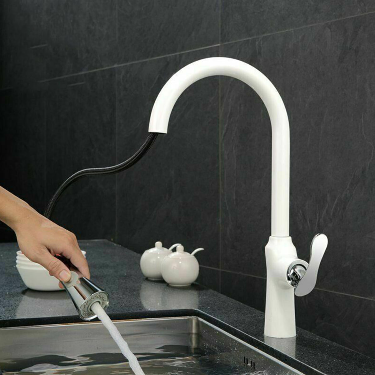 kitchen tap head water faucet sprayer spray replacement mixer pull out