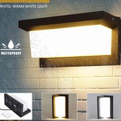 Waterproof COB LED Wall Light Indoor Outdoor Stair Hotel Garden Lamp Warm White