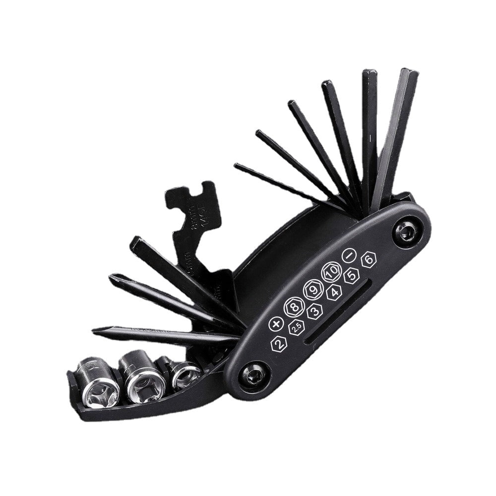 16-in-1 Folding tools Repair Combination Tools Wrench Set Multifunctional Tools Bicycle Tools - Description