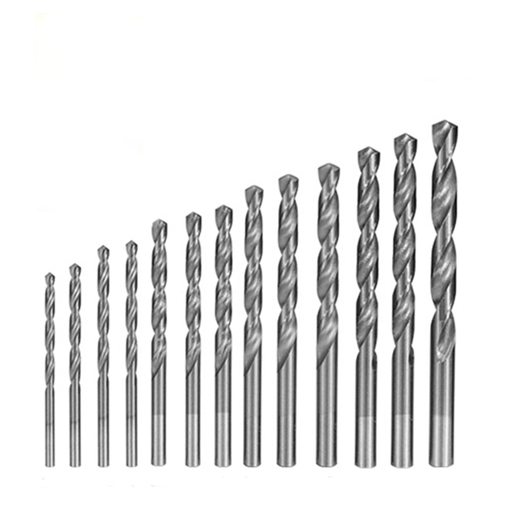 13/19Pcs Titanium Coated High-speed Steel Twist Drill Set Electric Hole Bit