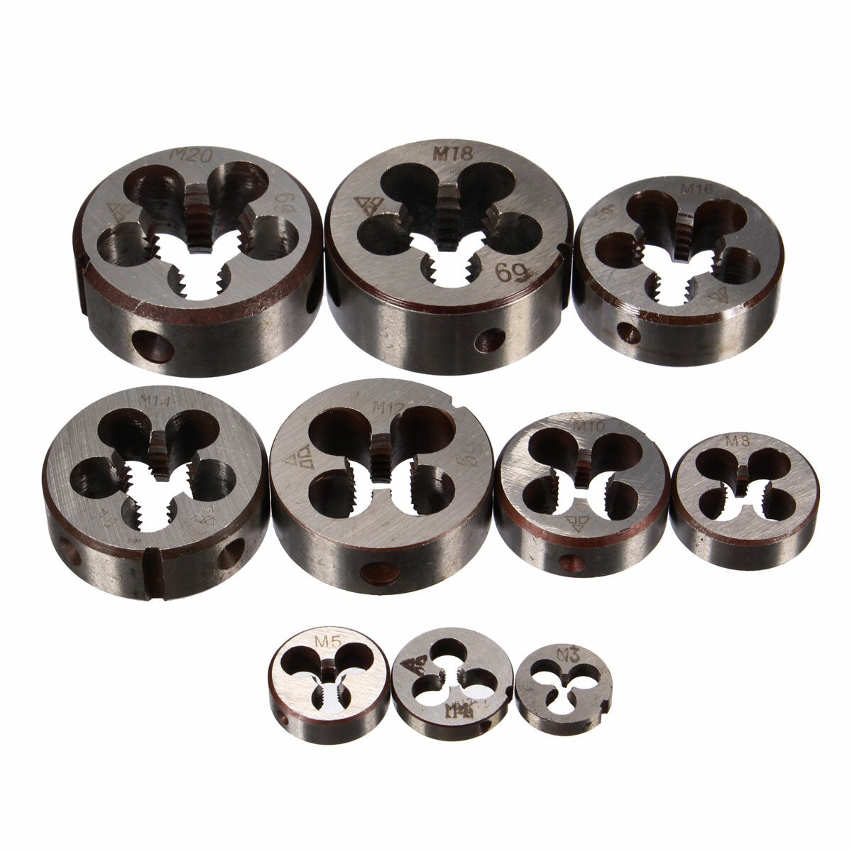 Metric Right Hand Thread Alloy Steel Die Wrench