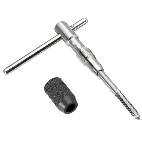 T Handle Screw Tap Wrench with M3-M6 Taps and Drills