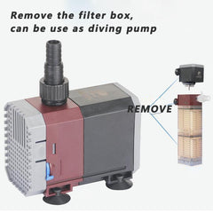 Aquarium Oxygen Pump Filter Submersible Pump Internal Spray Bar Filter FiltratiOxygen P