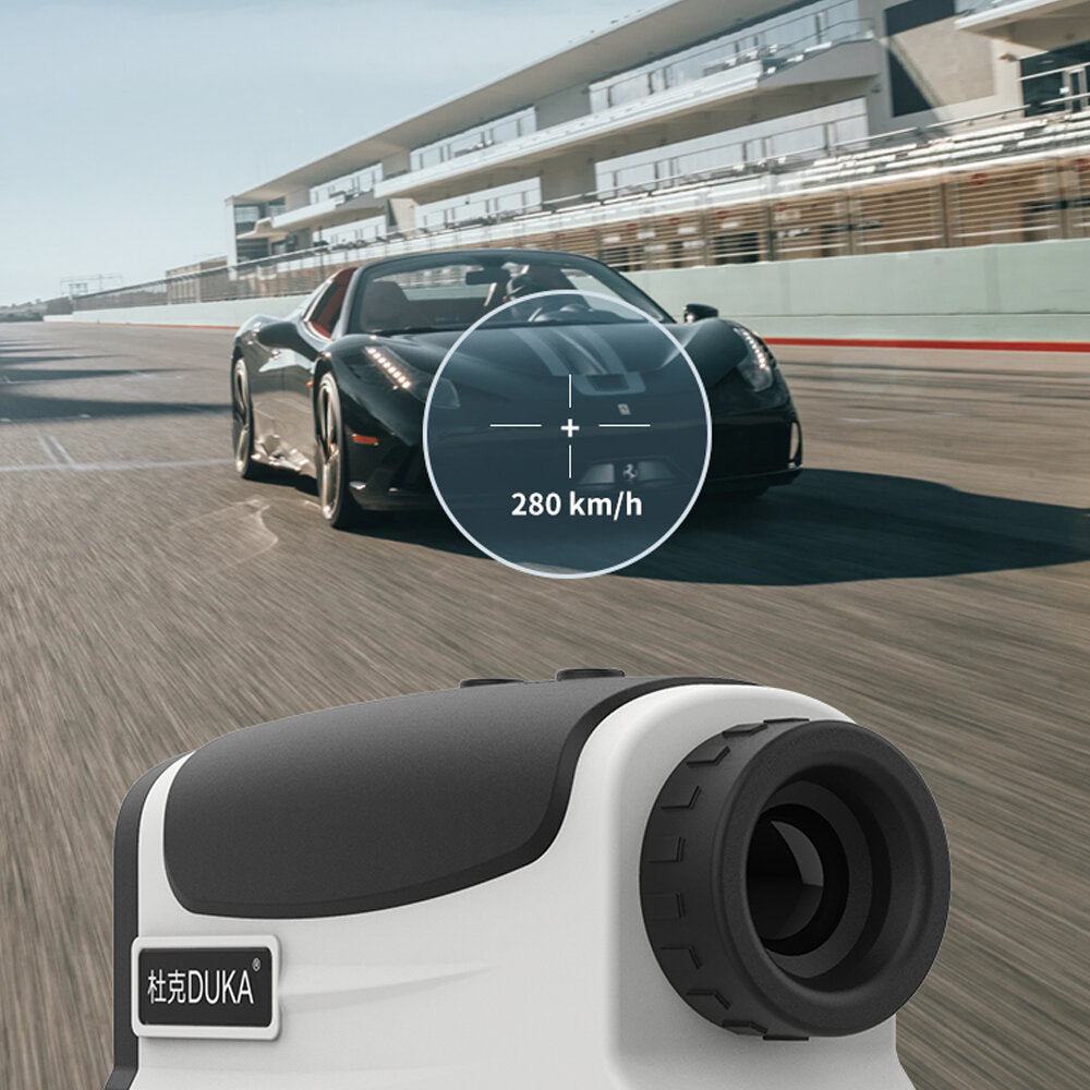 Laser Rangefinder 1500M 6X Magnification HD View USB Rechargeable Hunting Laser Ranging Telescope Speed/Angle Measurement