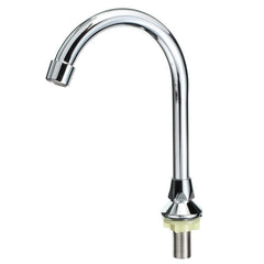 Single Cold Faucet Outlet Foot Plate 1m Flexible Hose Pedal Valve Lab Home Kitchen Basin Tap