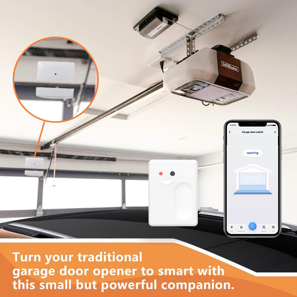 Smart Garage Door Switch Wifi Garage Door Controller Work with Google Home Amazon Alexa