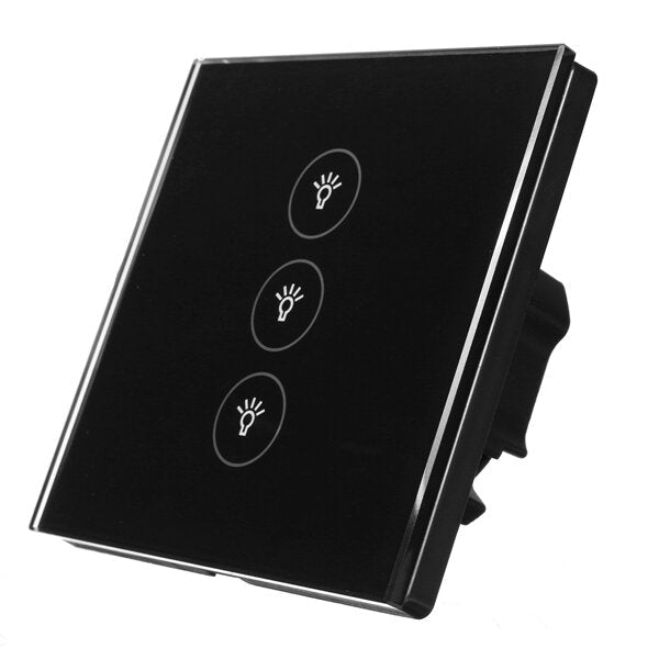 AC 100-240V 10A WiFi Smart Home Switch Wall Light Touch EU 86 Type Switch Panel App Control For Amazon Alexa Google Home EWelink