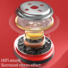 Cat Ear Wireless Gaming Headset Bluetooth 5.0 Headphones LED Light Support TF Card Play