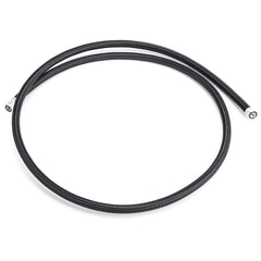 3FT Fuel Hose Oil Gas Line Pipe PTFE Nylon Stainless Steel Hose