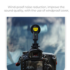 3.5mm Professional Recording Microphone Digital Video DV Camera Studio Stereo Camcorder for Canon Pentax SLR