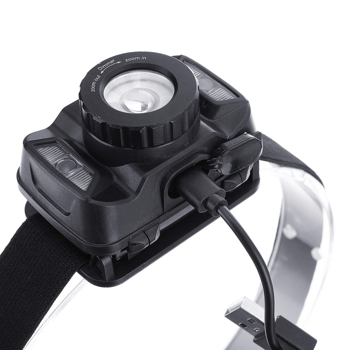 500LM LED Motion Sensor Headlamp 5Modes IPX6 RechargeableLightweight Flashlight Super Bright Waterproof Mini Head Torch