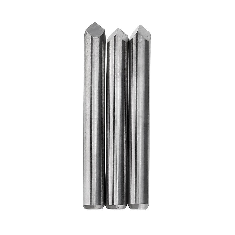 10pcs 3.175mm Shank 90 Degree 0.1/0.2/0.3mm Tip Engraving Bit CNC Tool