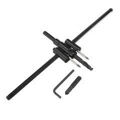 Adjustable 40-300mm Circle Hole Saw Cutter Wood Drywall Drill Bit Round Cutting Tool