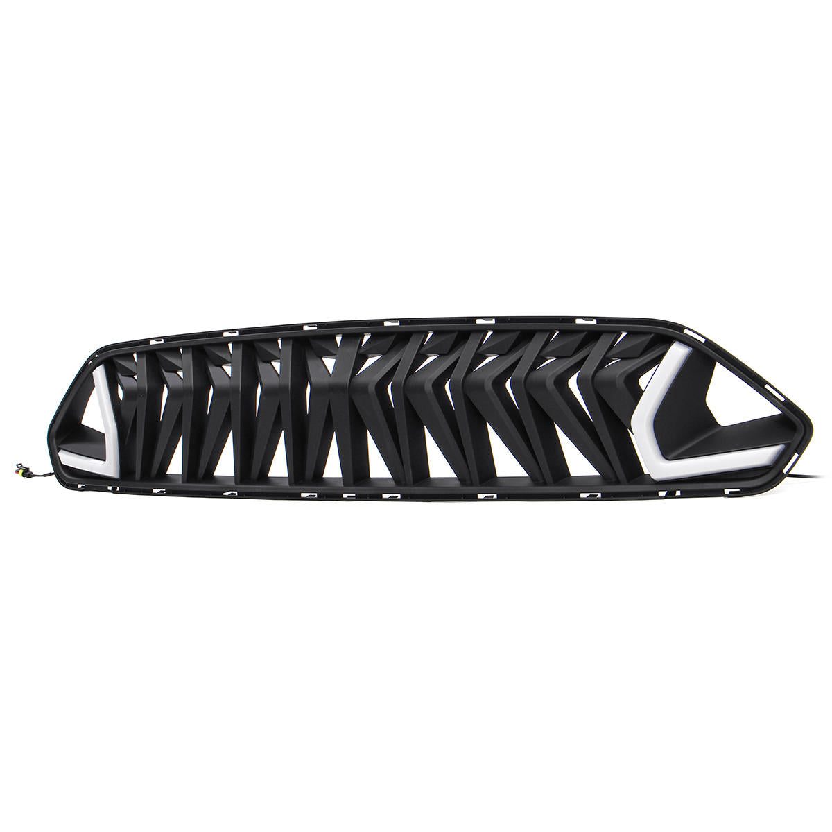 Front Grille With LED Daytime Running Light For Ford Mustang 18-19 Armor