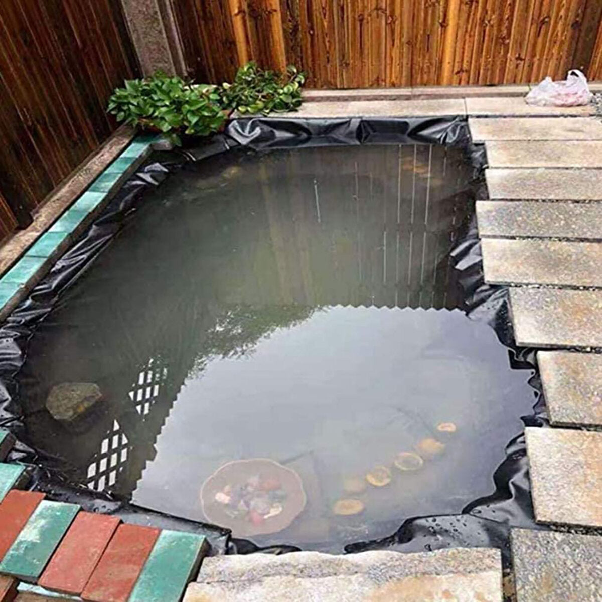 UV Resistant Pond Liner, Durable and Long-Lasting, Tear Resistant & Heavy Duty Remnants Stream Garden Landscaping