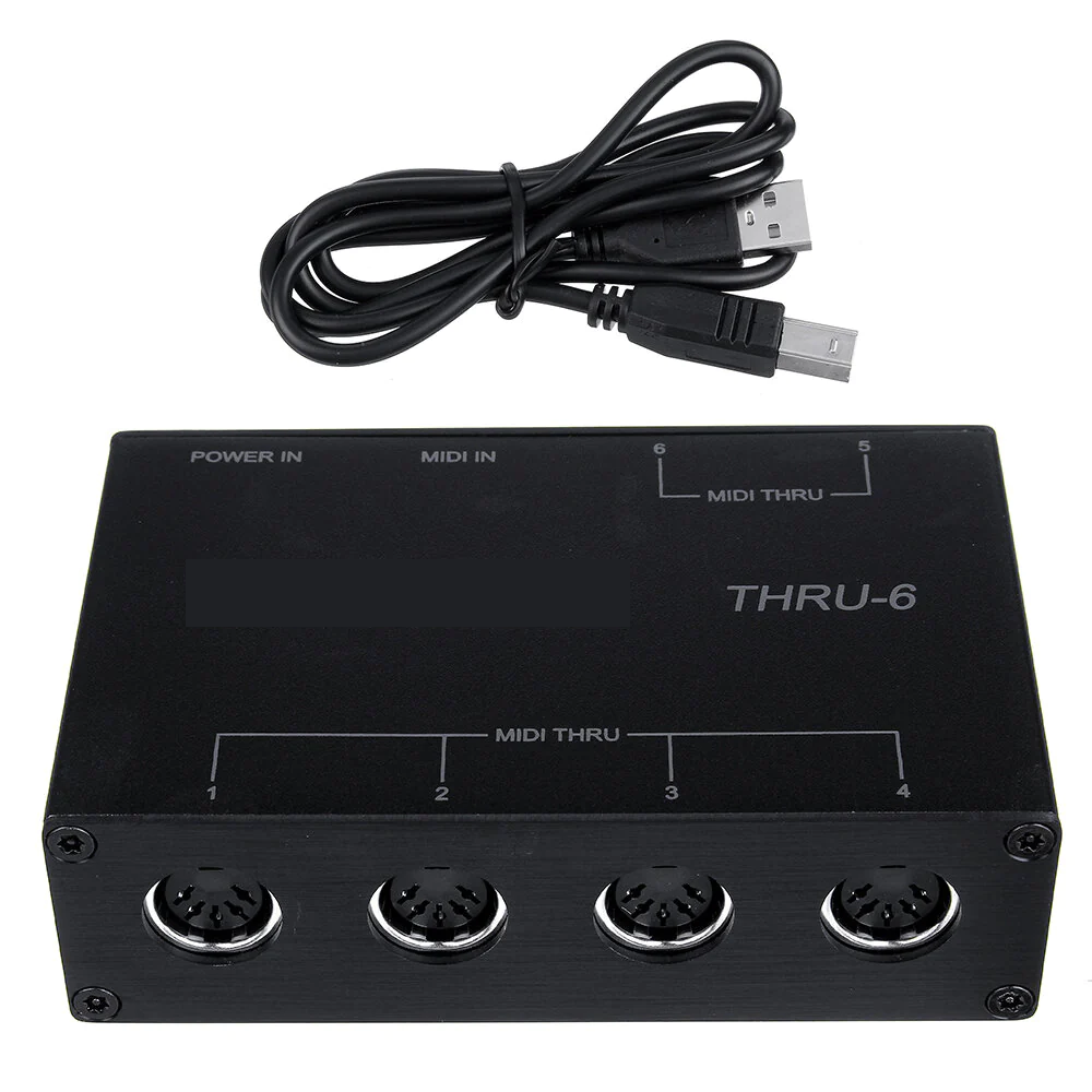 Interfaces Controller THRU 6 Thru Box Controller Adapter Converter 1 Input and 6 Output