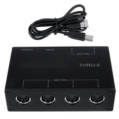Interfaces Controller THRU 6 Thru Box Controller Adapter Converter 1 Input and 6 Output