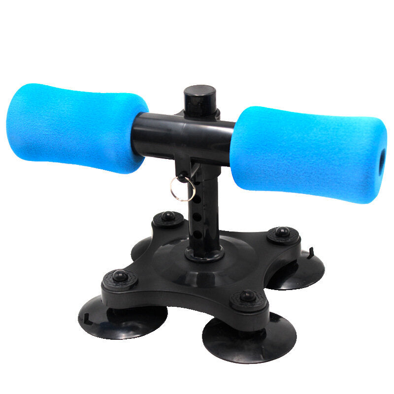 4-Suction Cup Portable Floor Workout Sit Up Bar Muscle Training Sit-up Aids Abdominal Trainer Home Exercise Tools